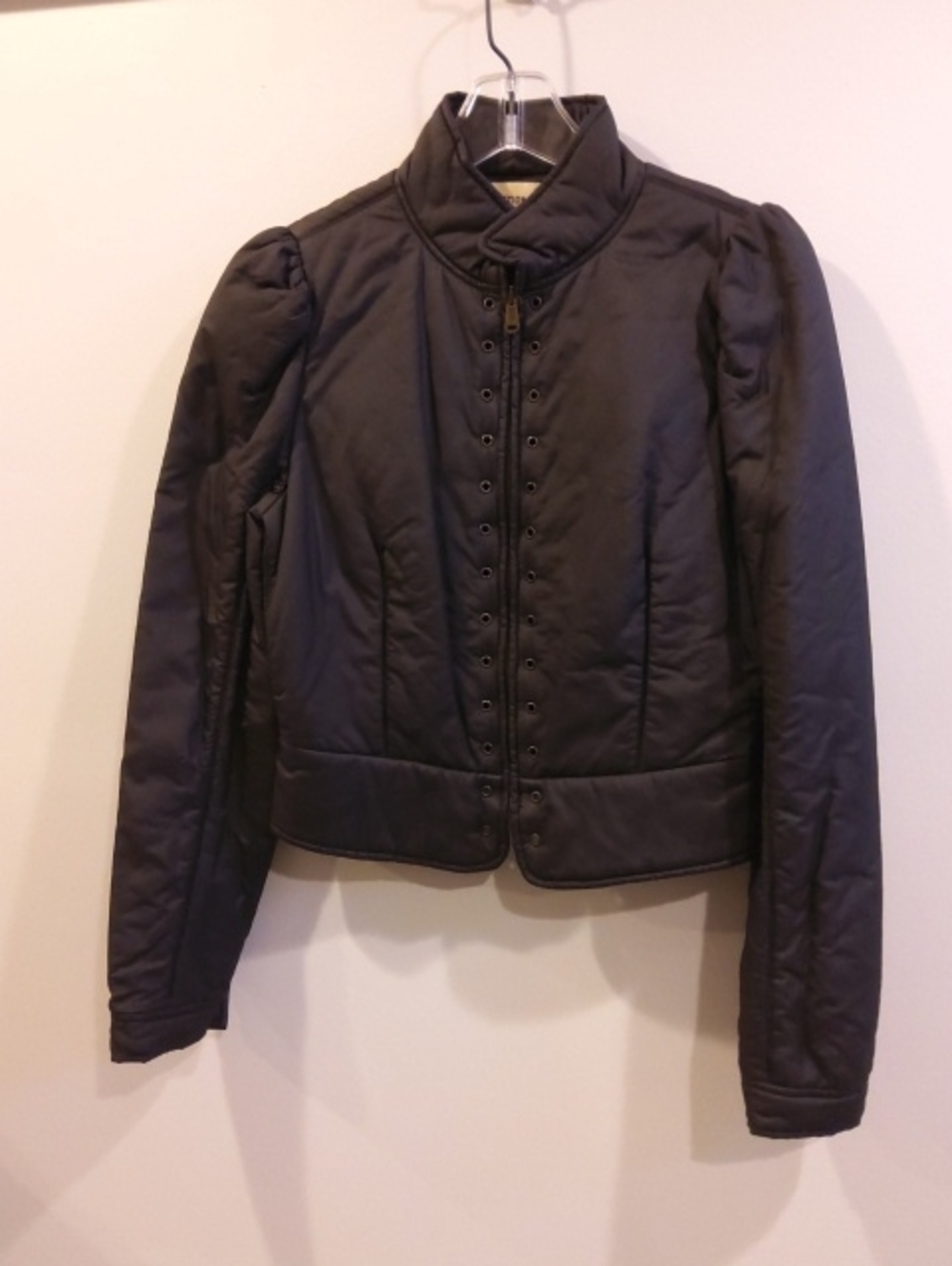 Yves Saiint Laurent Edition 24💥Vintage💥Black Quilted High-Collar Puffer Jacket